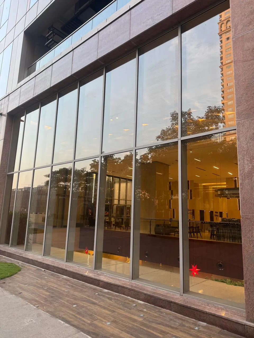 Elevation Glass Villa - Modern Villa Facade