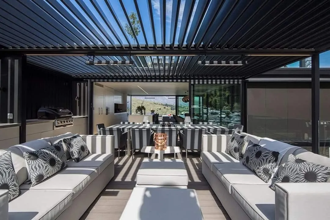 Ceiling Aluminium Pergola Louvers